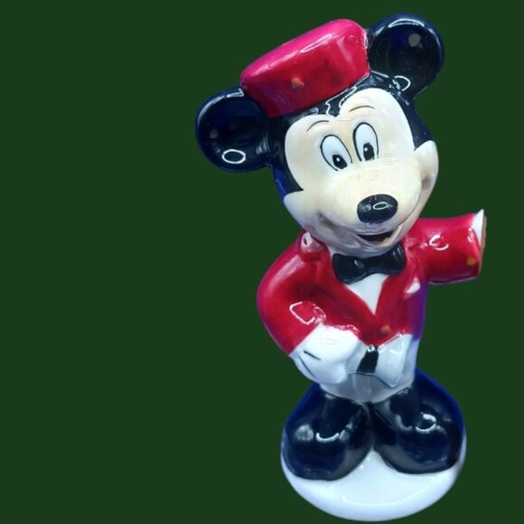 Disney Movie Nite Mickey Mouse Ceramic Salt Or Pepper Shaker 2007 - Picture 8 of 8